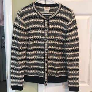 Beautiful Talbots Button Down Sweater